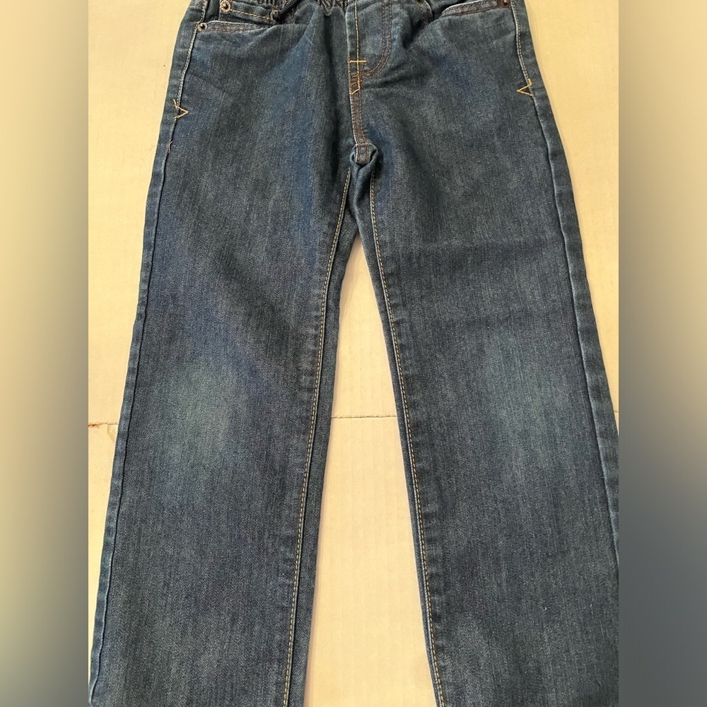 LUCKY BRAND BILLY STRAIGHT KIDS DRAWSTRING JEANS.  SIZE 6.